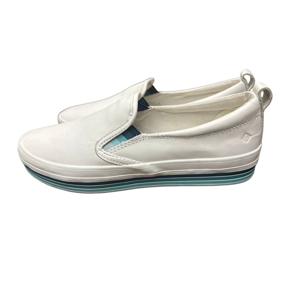 Sperry Womens Crest Twin Gore Platform Size:10